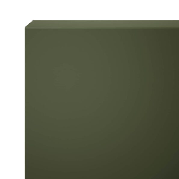 vidaXL Záhradný krycí profil 10 ks 100 x 5 x 15 cm Oceľ Olivovo zelená – Obrázok 6