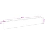 vidaXL Záhradný krycí profil 10 ks 100 x 5 x 15 cm Oceľ Olivovo zelená – Obrázok 7