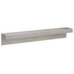 vidaXL Záhradný krycí profil 10 ks 100 x 15 x 15 cm Nehrdzavejúca oceľ – Obrázok 5
