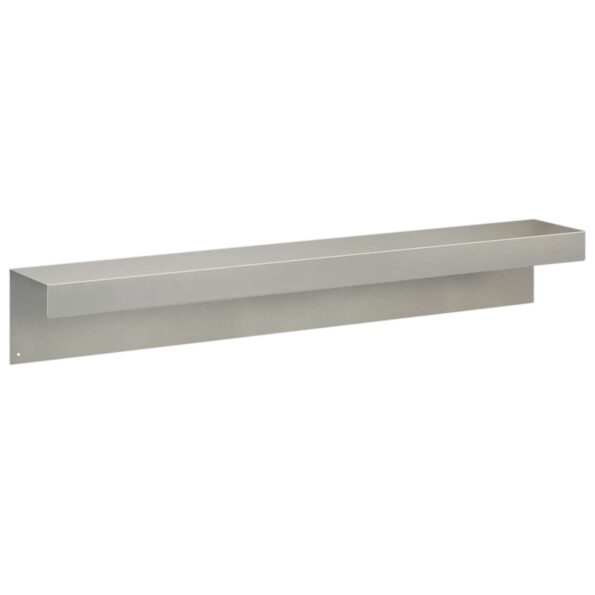 vidaXL Záhradný krycí profil 10 ks 100 x 15 x 15 cm Nehrdzavejúca oceľ – Obrázok 5