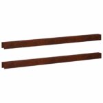 vidaXL Záhradný krycí profil 2 ks 100 x 5 x 5 cm – Obrázok 2