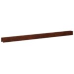 vidaXL Záhradný krycí profil 2 ks 100 x 5 x 5 cm – Obrázok 6