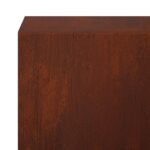 vidaXL Záhradný krycí profil 2 ks 100 x 5 x 5 cm – Obrázok 7
