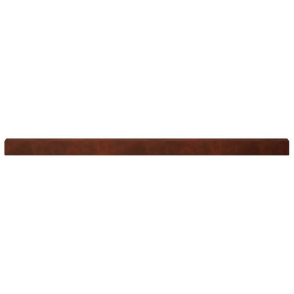 vidaXL Záhradný krycí profil 20 ks 100 x 5 x 5 cm – Obrázok 4