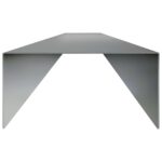vidaXL Záhradný krycí profil 20 ks 100 x 10 x 5 cm Pozinkovaná oceľ – Obrázok 4