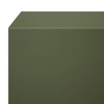 vidaXL Záhradný krycí profil 10 ks 100 x 15 x 5 cm Oceľ Olivovo zelená – Obrázok 6