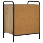 vidaXL Nočný stolík 2 ks Dub artisan 48 x 36,5 x 60 cm – Obrázok 7