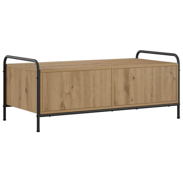 vidaXL Konferenčný stolík Dub artisan 99,5 x 49 x 41 cm – Obrázok 6