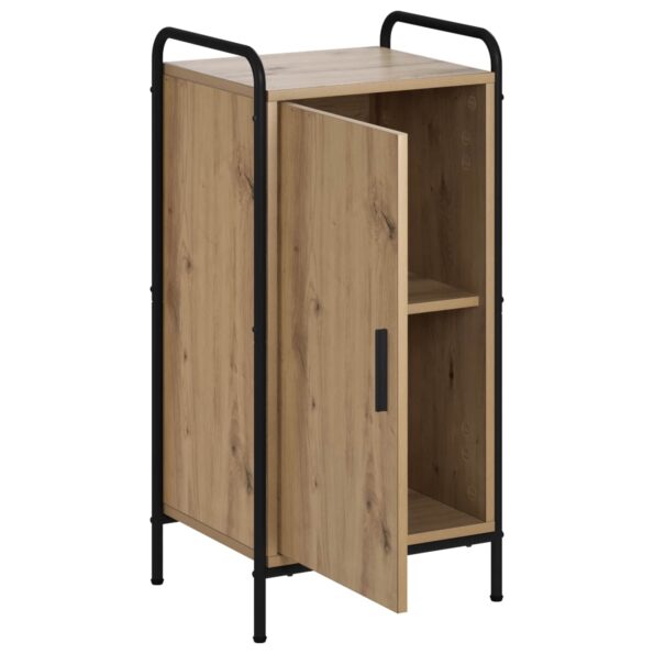 vidaXL Servírovacia skriňa Dub artisan 97 x 33 x 81 cm – Obrázok 3