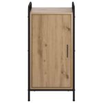 vidaXL Servírovacia skriňa Dub artisan 97 x 33 x 81 cm – Obrázok 4