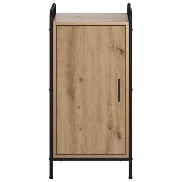 vidaXL Servírovacia skriňa Dub artisan 97 x 33 x 81 cm – Obrázok 4
