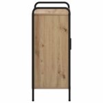 vidaXL Servírovacia skriňa Dub artisan 97 x 33 x 81 cm – Obrázok 5