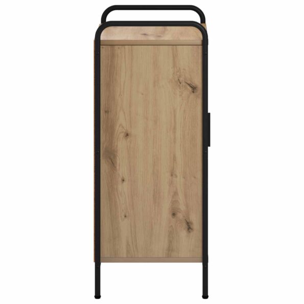 vidaXL Servírovacia skriňa Dub artisan 97 x 33 x 81 cm – Obrázok 5