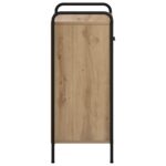 vidaXL Servírovacia skriňa Dub artisan 97 x 33 x 81 cm – Obrázok 5