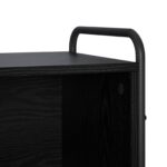 vidaXL Knižnica 57 x 33 x 111 cm Kompozitné drevo Čierny dub – Obrázok 6