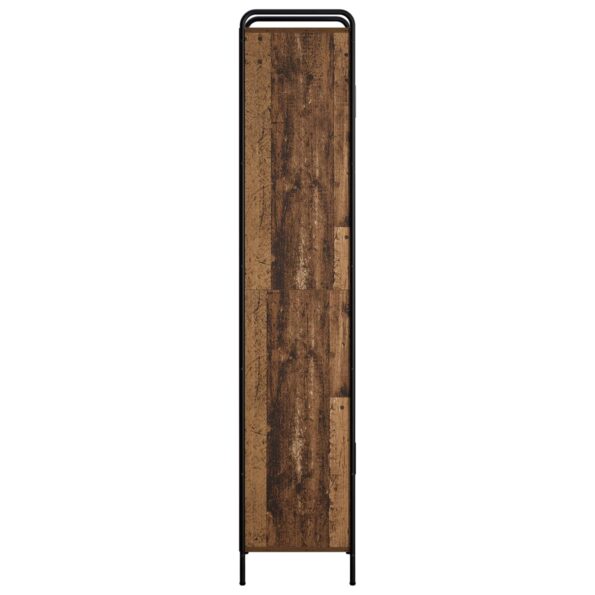 vidaXL Kúpeľňová skriňa Staré drevo 46 x 36 x 181 cm Kompozitné drevo – Obrázok 5