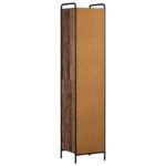 vidaXL Kúpeľňová skriňa Staré drevo 46 x 36 x 181 cm Kompozitné drevo – Obrázok 6