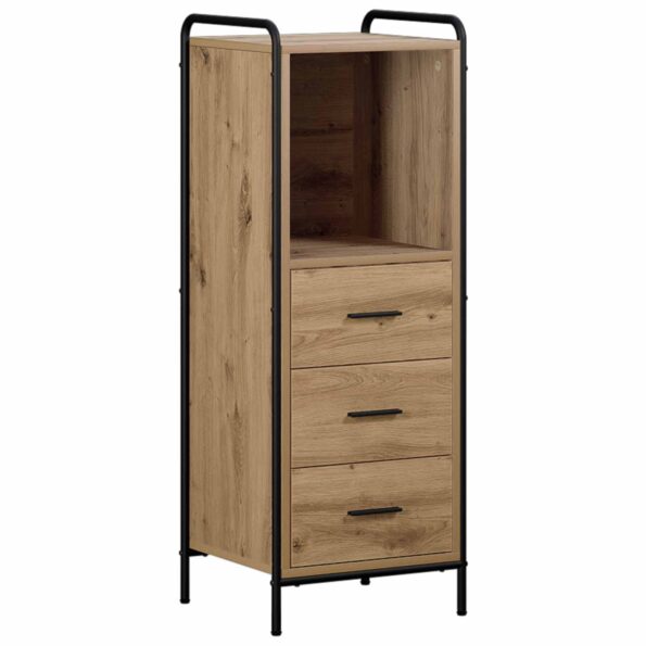 vidaXL Kúpeľňová skriňa Dub artisan 40 x 36 x 109,5 cm – Obrázok 2