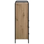 vidaXL Kúpeľňová skriňa Dub artisan 40 x 36 x 109,5 cm – Obrázok 5