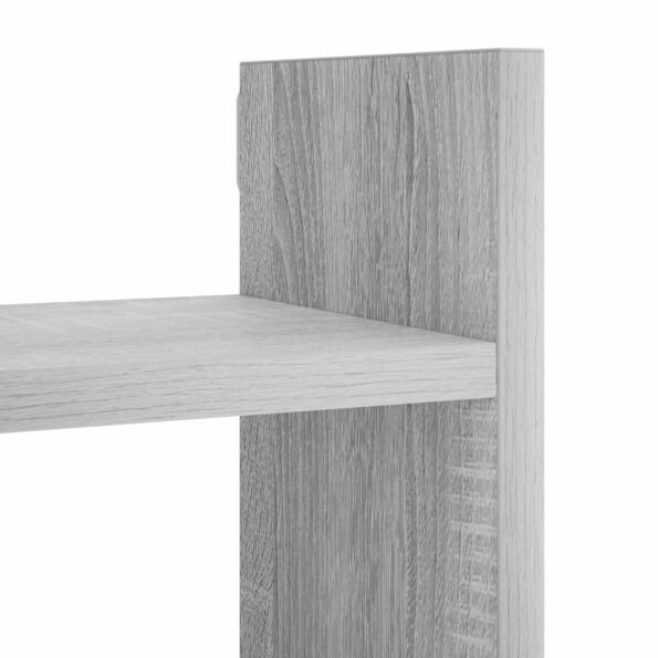 vidaXL Nástenná polica Sivý Sonoma 90 x 17 x 32 cm Kompozitné drevo – Obrázok 5