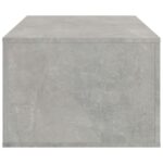 vidaXL Konferenčný stolík, betónovo-sivý, 100x50,5x35 cm, umelé drevo – Obrázok 6