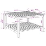 vidaXL Konferenčný stolík Prírodná 80,5 x 80 x 45 cm – Obrázok 7