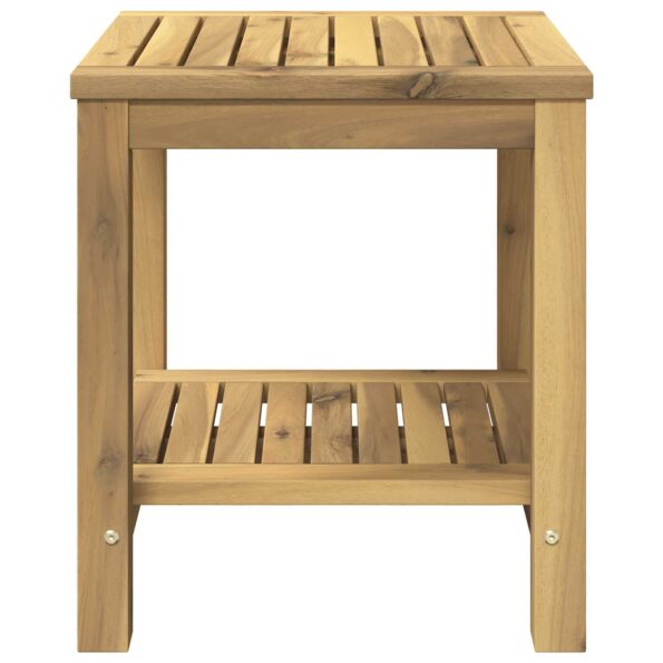 vidaXL Konferenčný stolík Bielené 40,5 x 40 x 45 cm – Obrázok 3