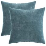 vidaXL Poťah na podložku 2 ks HEERLEN Modrá 30 x 30 cm – Obrázok 2