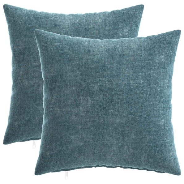 vidaXL Poťah na podložku 2 ks HEERLEN Modrá 30 x 30 cm – Obrázok 2