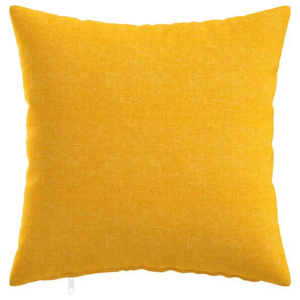 vidaXL Poťah na podložku 2 ks HEERLEN Svetložltá 40 x 40 cm Látka – Obrázok 2