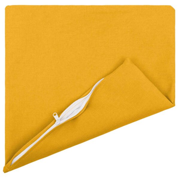 vidaXL Poťah na podložku 2 ks HEERLEN Svetložltá 40 x 40 cm Látka – Obrázok 3