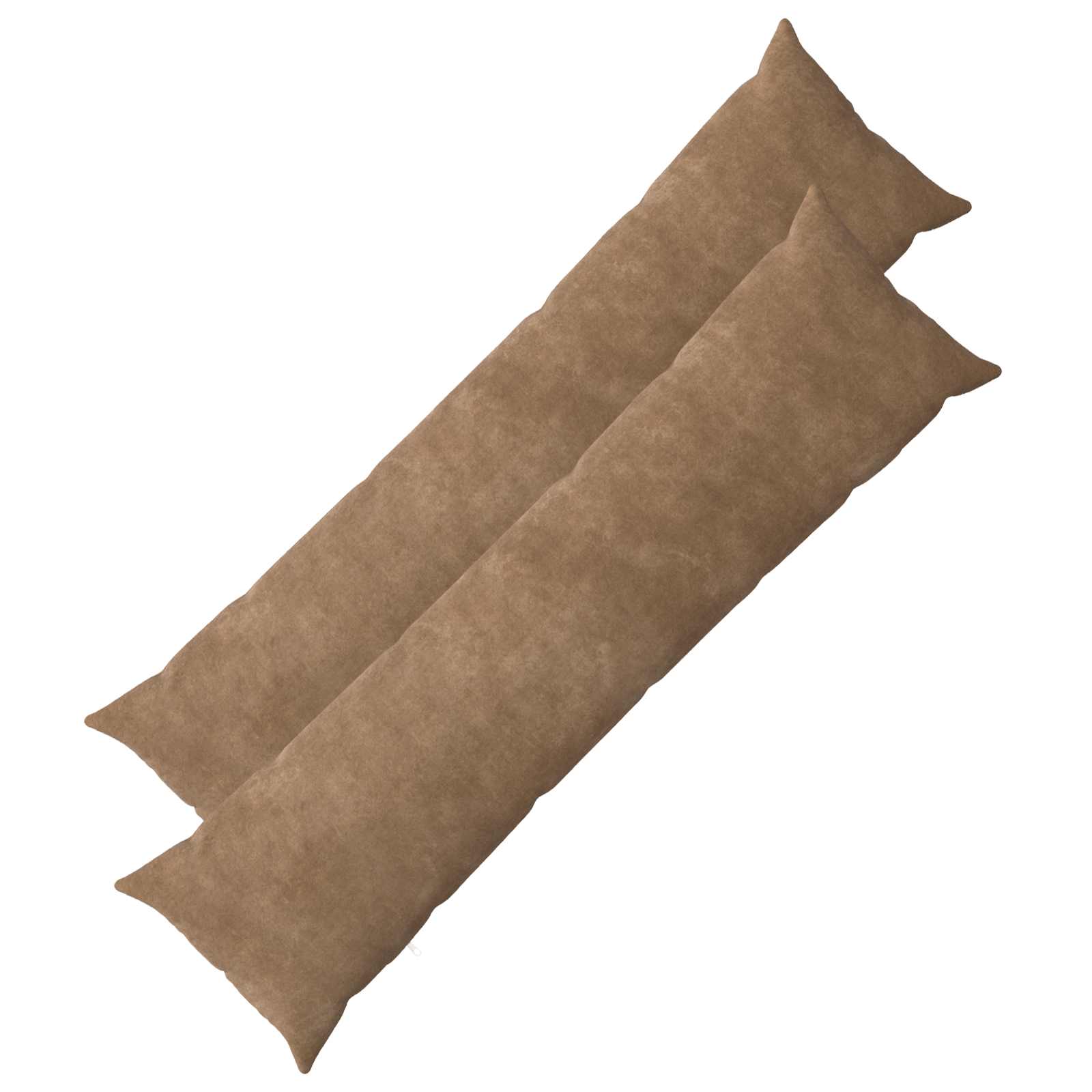 908940_1.jpg vidaXL Poťah na podložku 2 pcs HEERLEN Sivohnedá 40 x 145 cm – Obrázok 1
