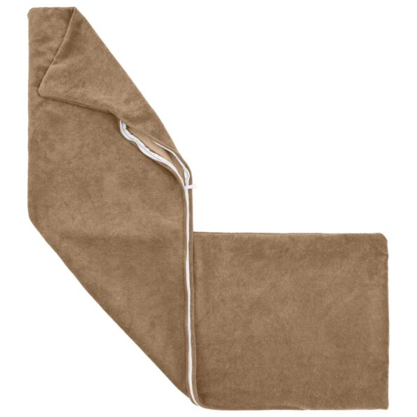 vidaXL Poťah na podložku 2 pcs HEERLEN Sivohnedá 40 x 145 cm – Obrázok 3