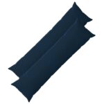 vidaXL Poťah na podložku 2 pcs HEERLEN Modrá 40 x 145 cm