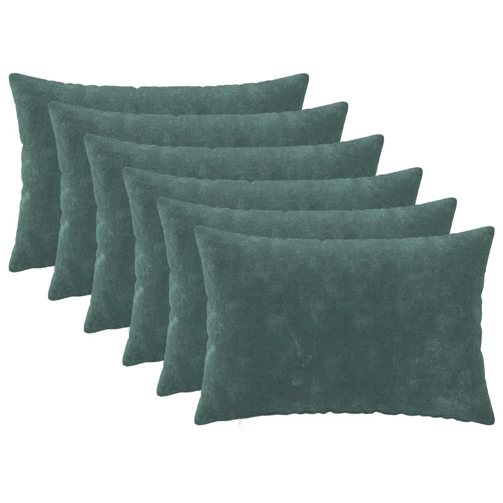 909272_1.jpg vidaXL Poťah na podložku 6 pcs HEERLEN Morsky modrá 40 x 60 cm – Obrázok 1