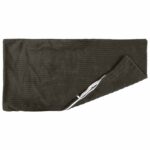 vidaXL Poťah na podložku 6 pcs HEERLEN Antracitová 40 x 70 cm manšestr – Obrázok 3