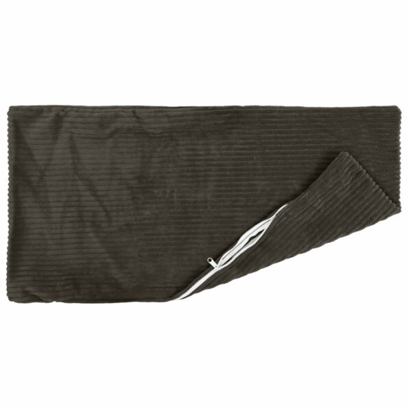 vidaXL Poťah na podložku 6 pcs HEERLEN Antracitová 40 x 70 cm manšestr – Obrázok 3