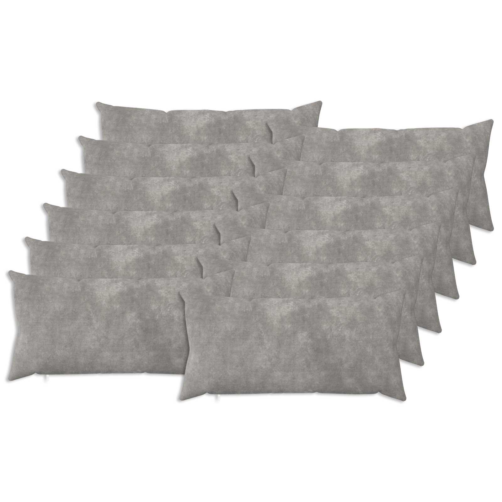 910005_1.jpg vidaXL Poťah na podložku 12 pcs HEERLEN Svetlosivá 40 x 80 cm – Obrázok 1