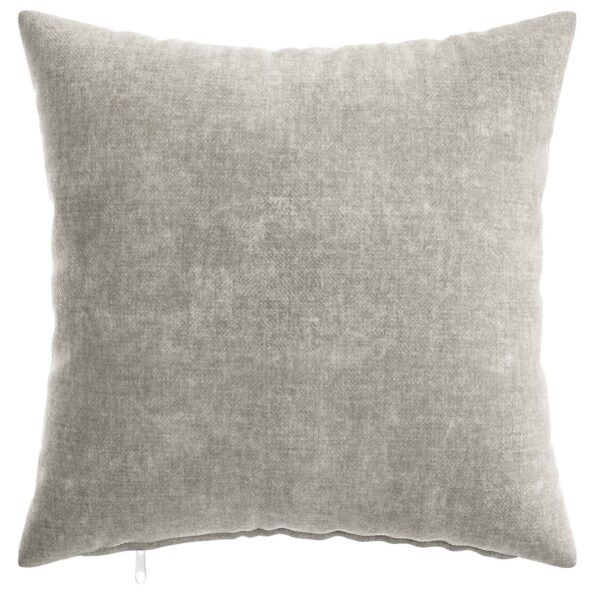 vidaXL Poťah na podložku 12 ks HEERLEN Svetlosivá 50 x 50 cm – Obrázok 3