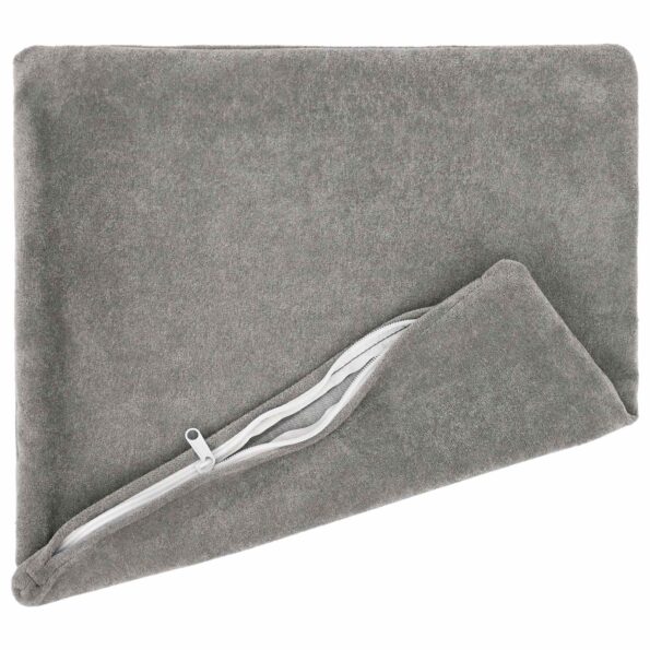 vidaXL Poťah na podložku 12 pcs HEERLEN Svetlosivá 50 x 50 cm – Obrázok 3