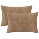 vidaXL Poťah na podložku 2 pcs HEERLEN Sivohnedá 50 x 75 cm