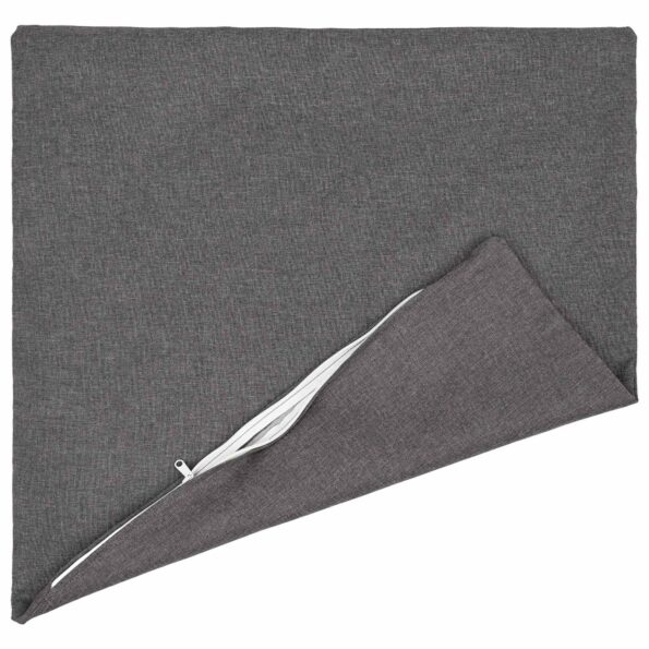 vidaXL Poťah na podložku 6 ks HEERLEN Svetlosivá 60 x 60 cm Látka – Obrázok 3