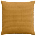 vidaXL Poťah na podložku 2 pcs HEERLEN Žltá 65 x 65 cm manšestr – Obrázok 2