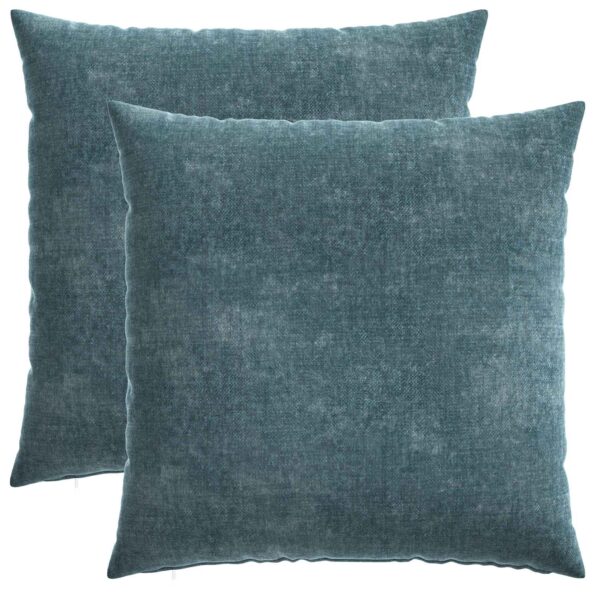 vidaXL Poťah na podložku 2 ks HEERLEN Modrá 65 x 65 cm – Obrázok 2