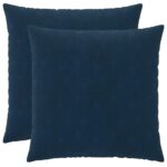 vidaXL Poťah na podložku 2 pcs HEERLEN Modrá 65 x 65 cm