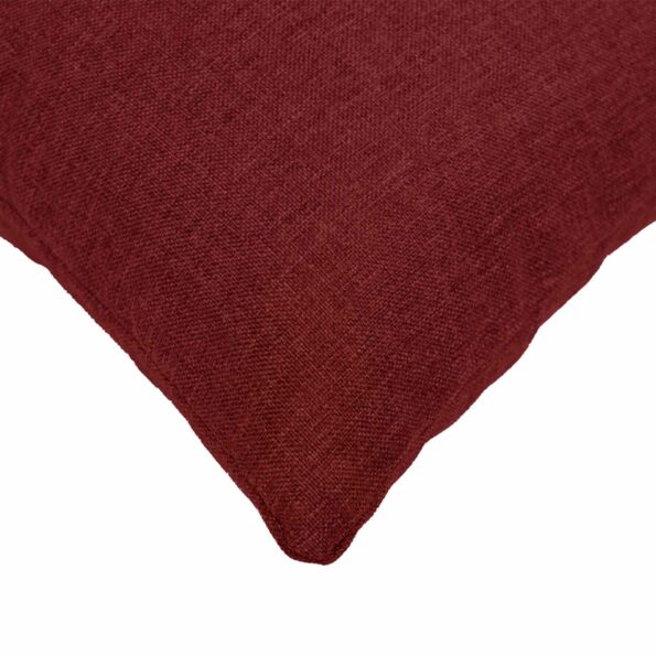 vidaXL Poťah na podložku 6 ks HEERLEN Víno červené 80 x 80 cm Látka – Obrázok 5