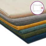 vidaXL Poťah na podložku 6 pcs HOUTEN Antracitová 30 x 50 cm – Obrázok 6