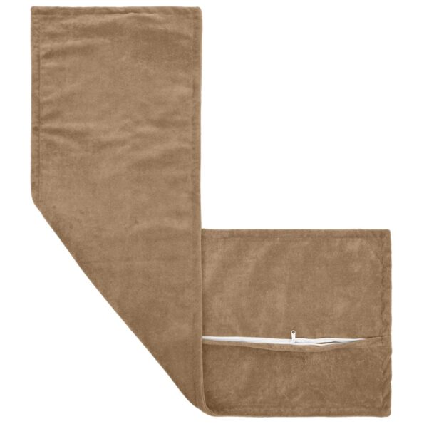 vidaXL Poťah na podložku HOUTEN Sivohnedá 40 x 145 cm – Obrázok 3
