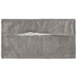 vidaXL Poťah na podložku 2 pcs HOUTEN Svetlosivá 40 x 70 cm – Obrázok 3