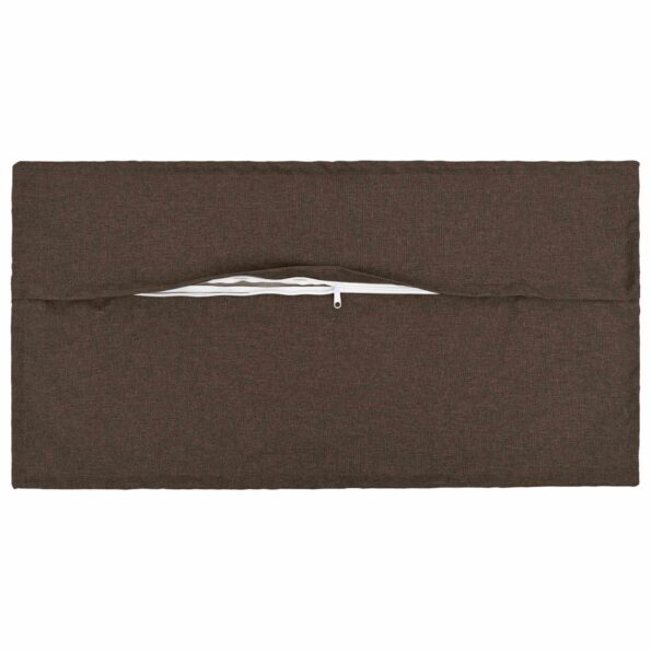 vidaXL Poťah na podložku 12 pcs HOUTEN Sivohnedá 40 x 80 cm – Obrázok 3